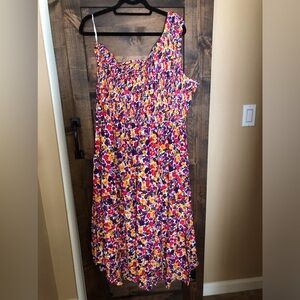 One shoulder maxi dress by Pin-up Fashion
